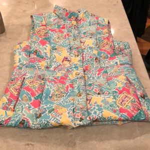 Lily Pulitzer vest, medium